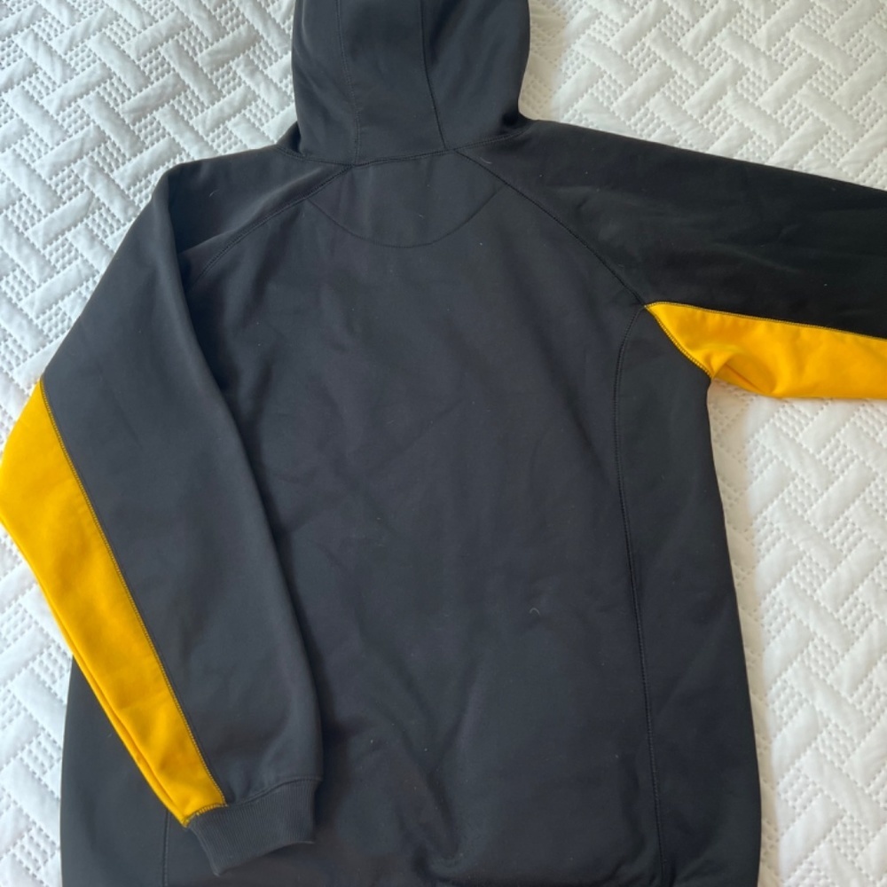 NFL Pittsburg Steelers Football Team Apparel Black Activewear Hoodie, Youth XL - Picture 2 of 10